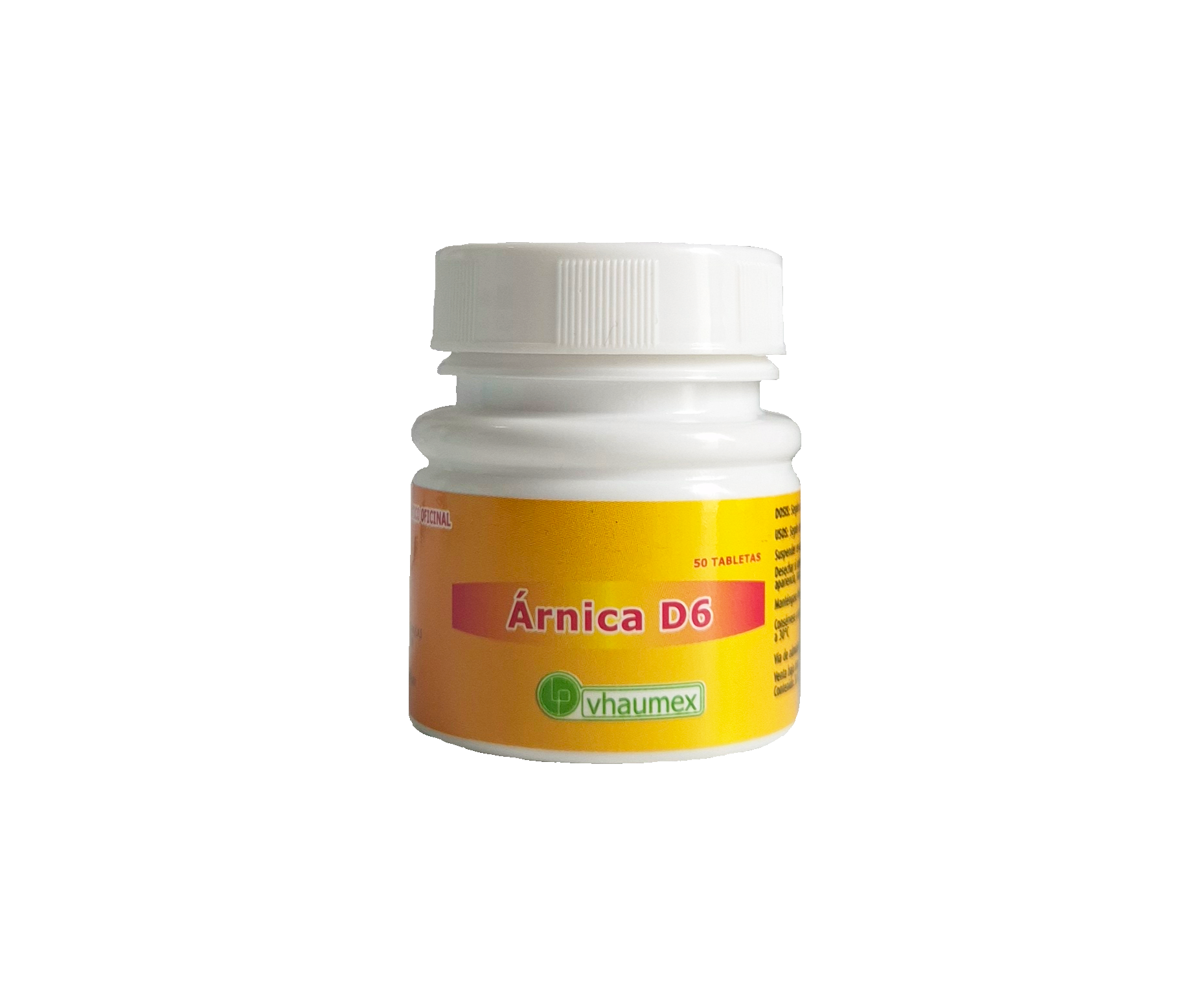 Árnica D6 en Tabletas Homeopáticas - Presentación x50 Tabletas