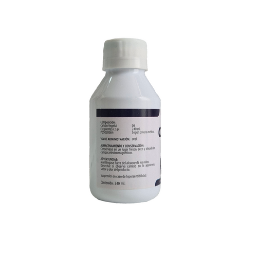 Carbón Vegetal D6 120mL