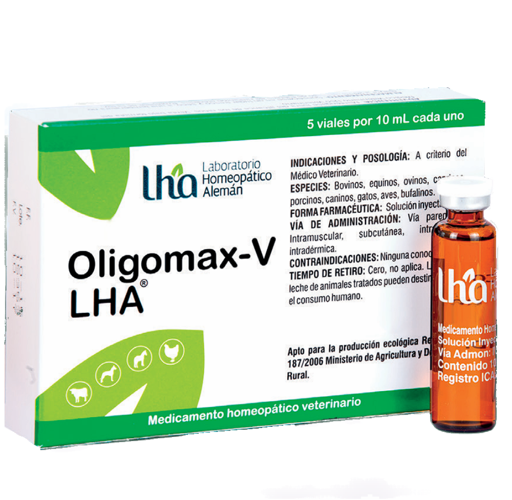 Oligomax-V LHA 5 Viales por 10 mL